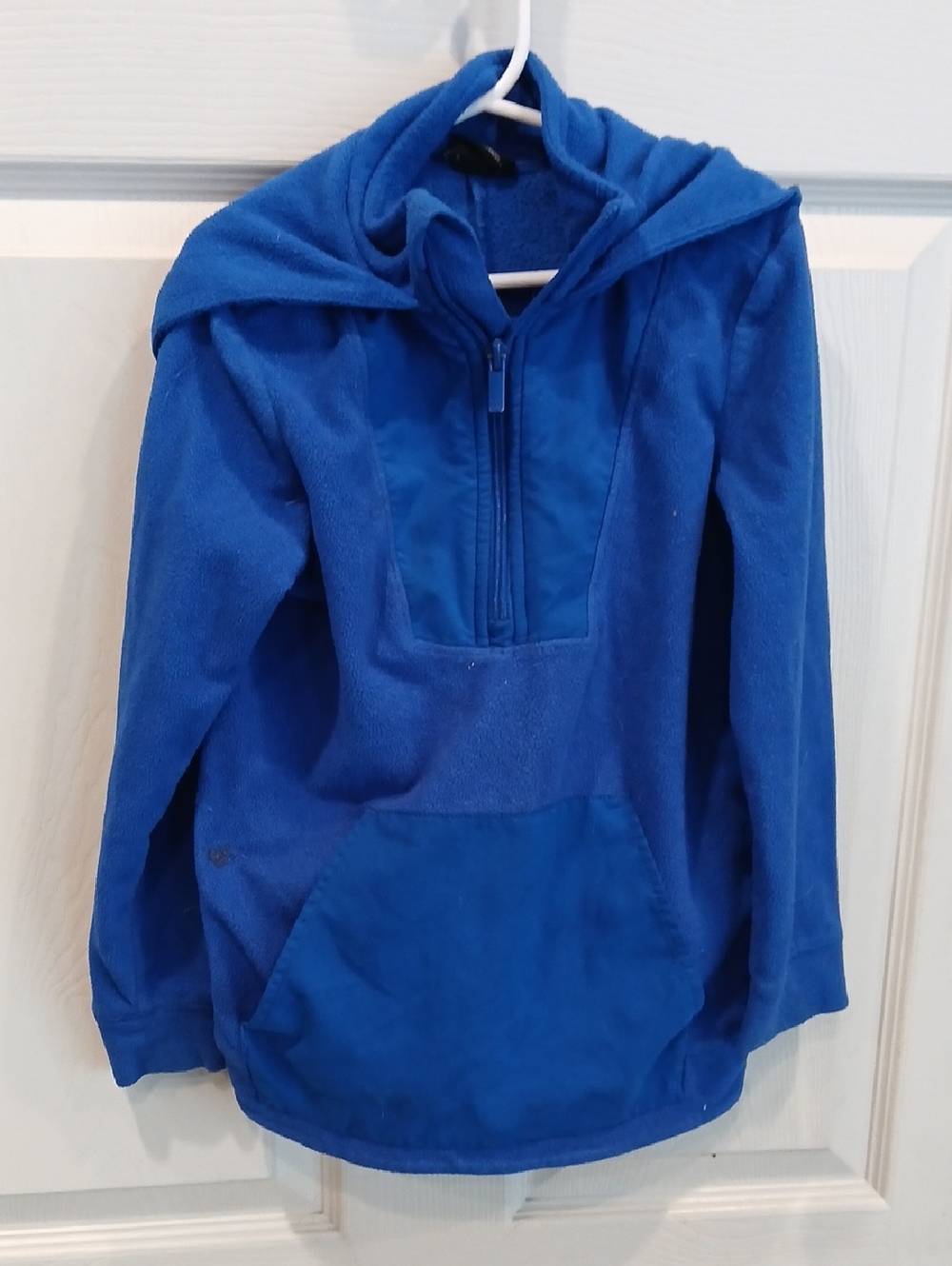 5/25 all in motion Royal Blue Kids Hooded Half-Zip Fleece